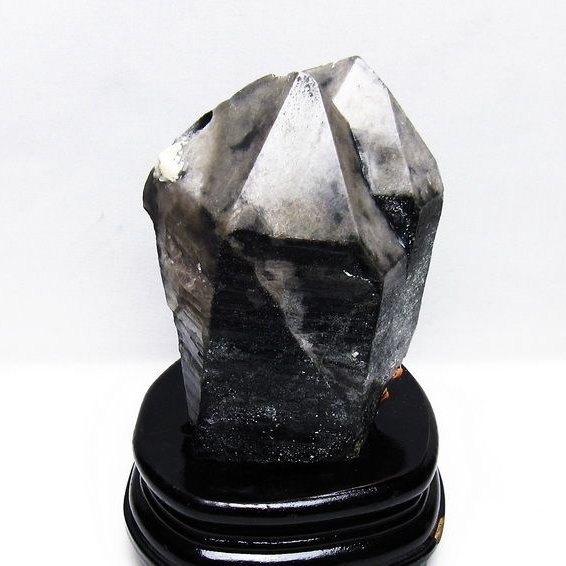 1.1Kg 山東省産 モリオン 純天然 黒水晶 クラスター[T728-2097]