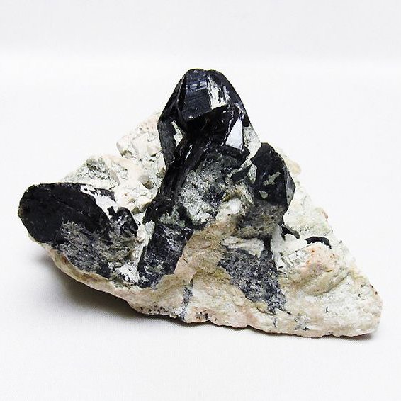 山東省産 モリオン 純天然 黒水晶 クラスター [t728-2220]