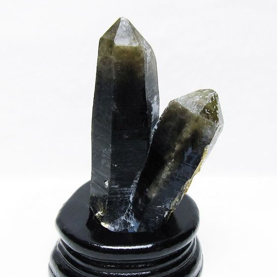 山東省産 モリオン 純天然 黒水晶 クラスター [t728-2293]