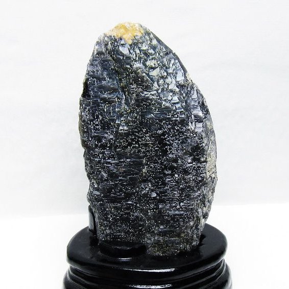 1.2Kg 山東省産 モリオン 純天然 黒水晶 原石[T728-2302]