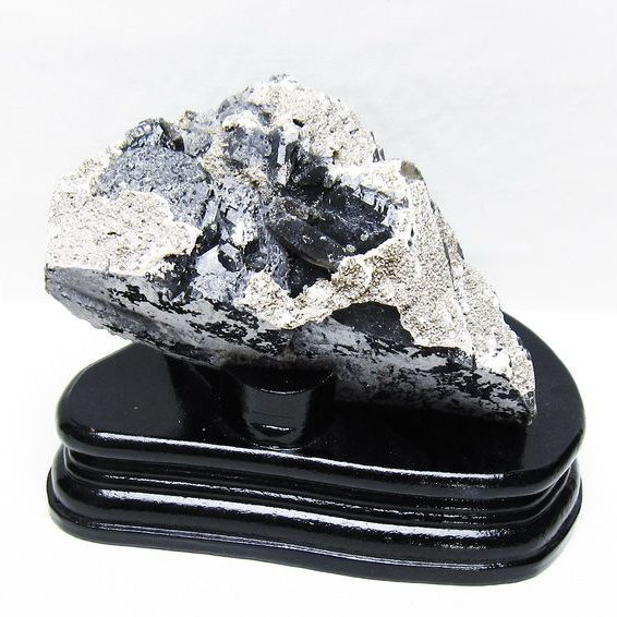 山東省産 モリオン 純天然 黒水晶 原石[T728-2367]