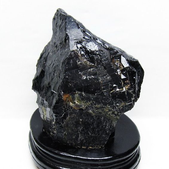 2.2Kg 山東省産 モリオン 純天然 黒水晶 原石 [t728-2372]