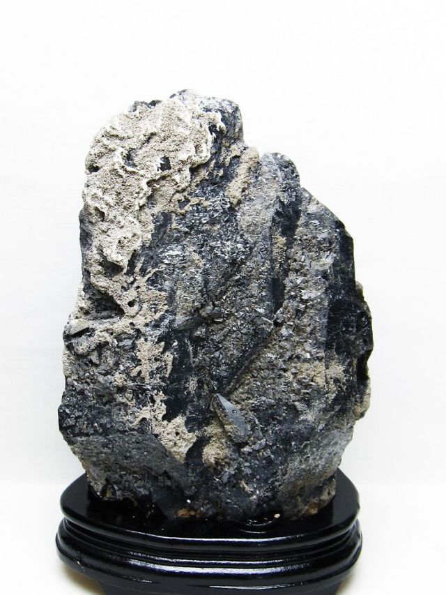 4.7Kg 山東省産 モリオン 純天然 黒水晶 原石[T728-2398]