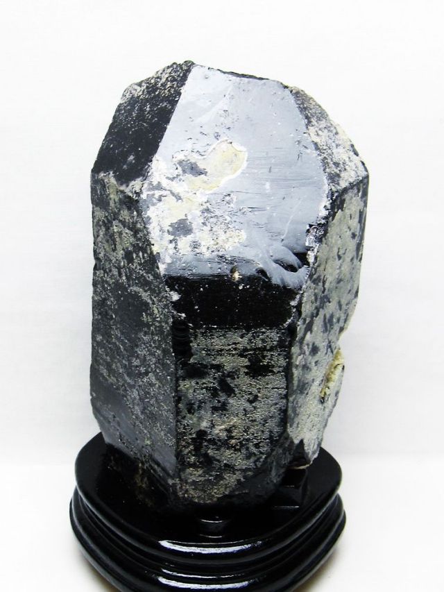 5.6Kg 山東省産 モリオン 純天然 黒水晶 原石[T728-2405]