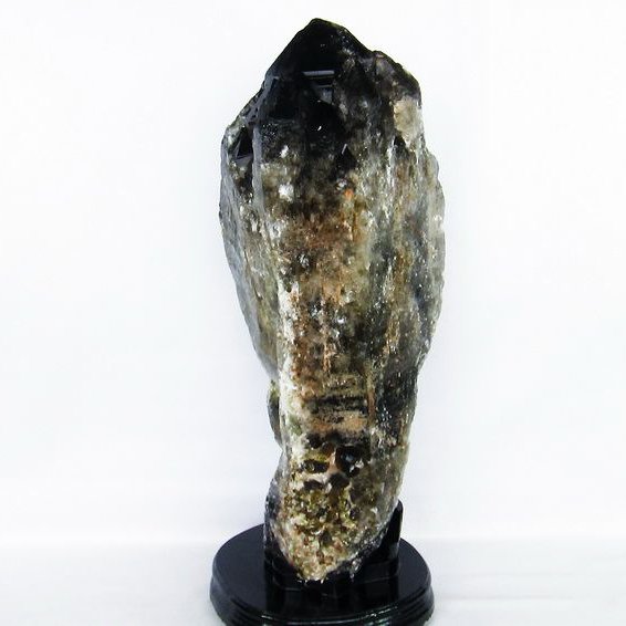 32.2Kg モリオン 純天然 黒水晶 カテドラルライブラリー 水晶 原石 同梱不可 [T735-3821]