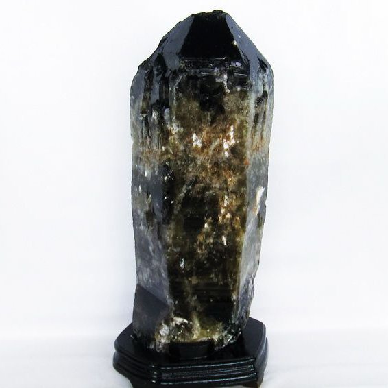 18.5Kg モリオン 純天然 黒水晶 カテドラルライブラリー 水晶 原石 同梱不可 [T735-3866]