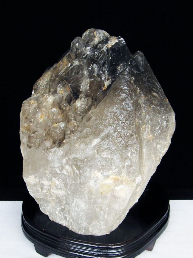 25.7Kg ライトニング水晶 原石 同梱不可 [T735-3981]