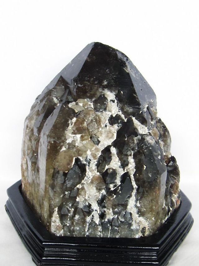 12.9Kg ライトニング カテドラルライブラリー 水晶 原石 同梱不可 [t735-3996]