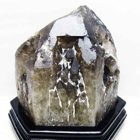 8.7Kg ライトニング カテドラルライブラリー 水晶 原石 [t735-3999]