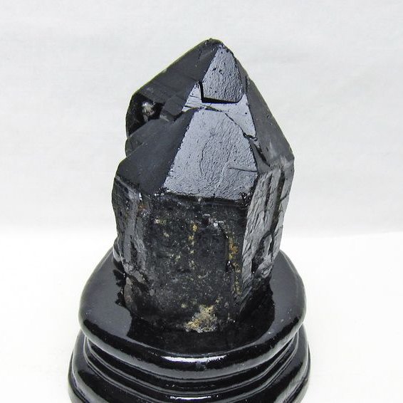モリオン 純天然 黒水晶 原石 [t735-4037]