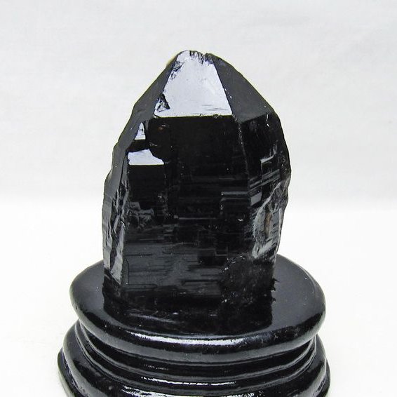 モリオン 純天然 黒水晶 原石 [t735-4042]