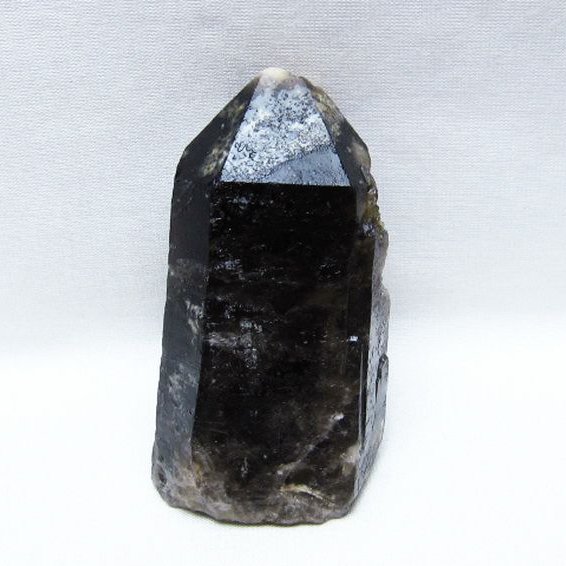 モリオン 純天然 黒水晶 原石 [t735-4166]
