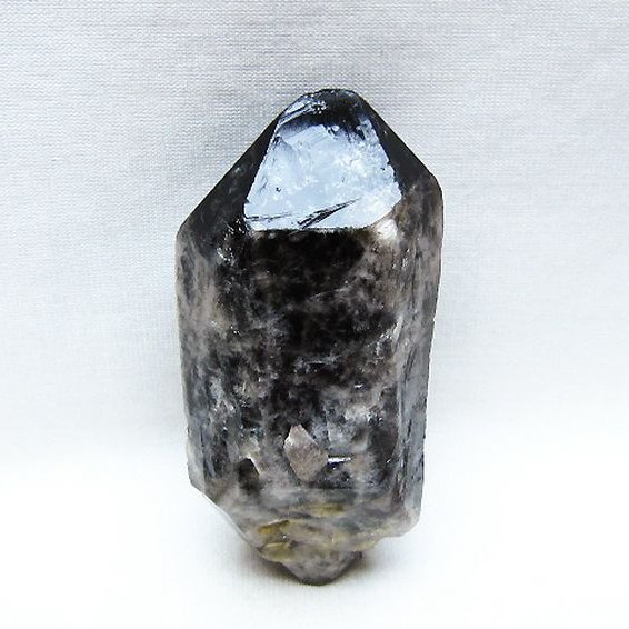 モリオン 純天然 黒水晶 原石 [t735-4168]