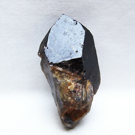 モリオン 純天然 黒水晶 原石 [t735-4224]