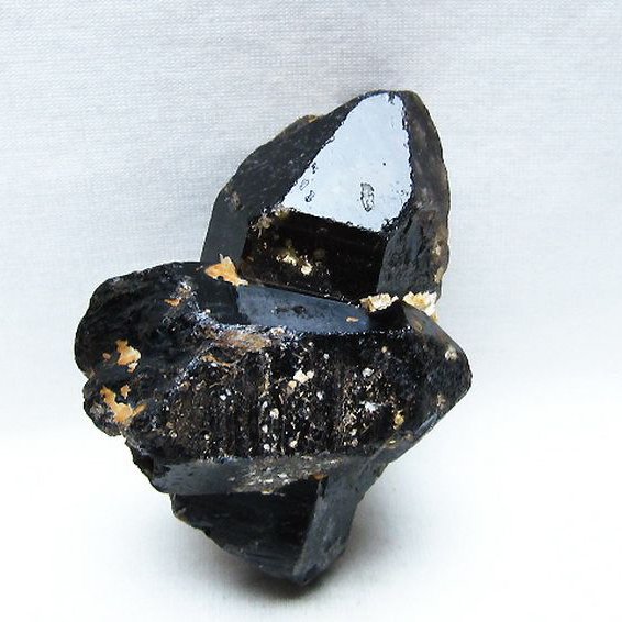モリオン 純天然 黒水晶 原石 [t735-4326]