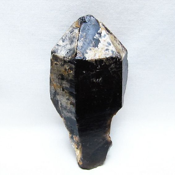 モリオン 純天然 黒水晶 原石 [t735-4351]