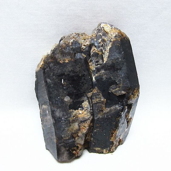 モリオン 純天然 黒水晶 原石 [t735-4356]