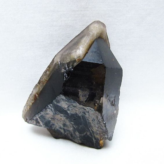 モリオン 純天然 黒水晶 原石 [t735-4359]