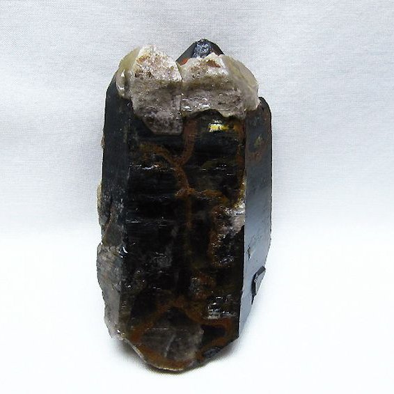 モリオン 純天然 黒水晶 原石 [t735-4371]