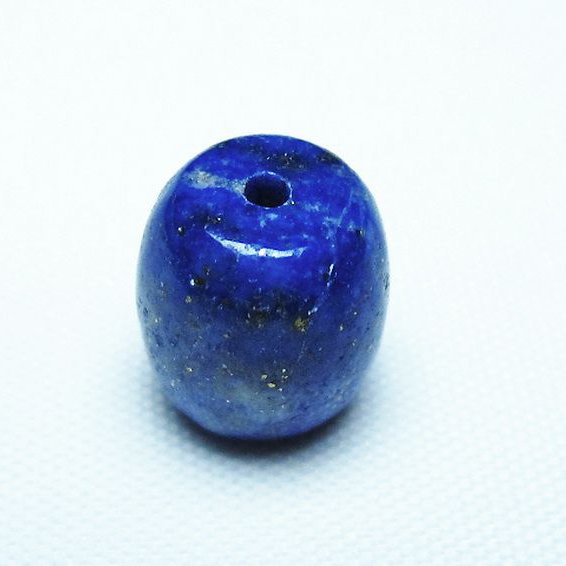 ラピスラズリ バレル型 ビーズ [t74-3619]