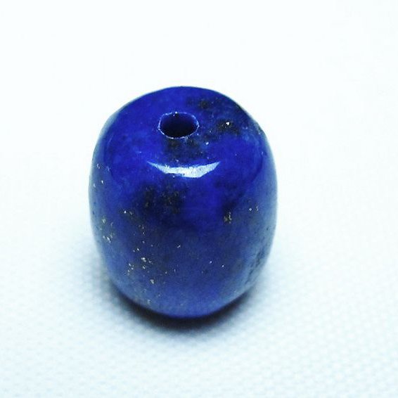 ラピスラズリ バレル型 ビーズ [t74-3634]