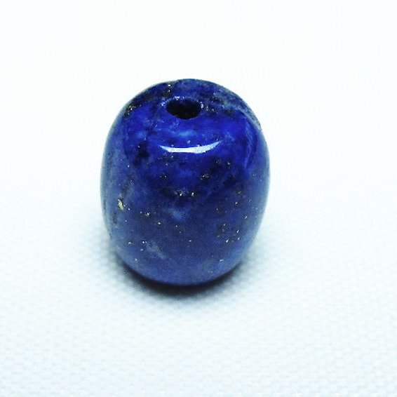 ラピスラズリ バレル型 ビーズ [t74-3640]