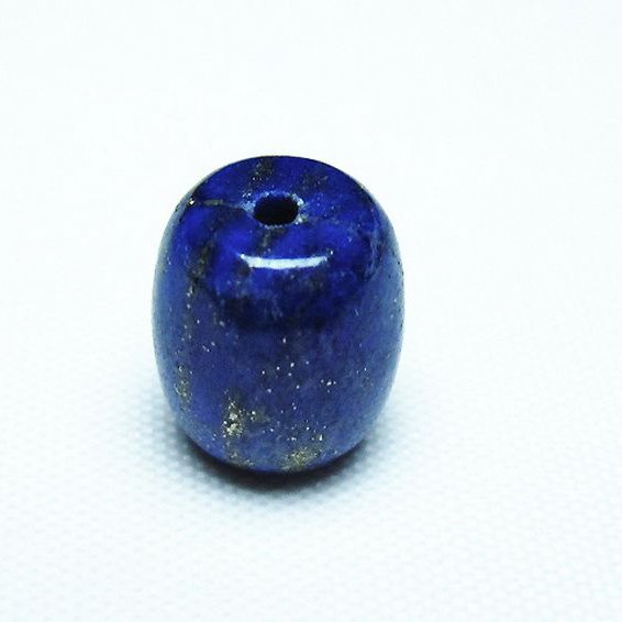 ラピスラズリ バレル型 ビーズ [t74-3643]
