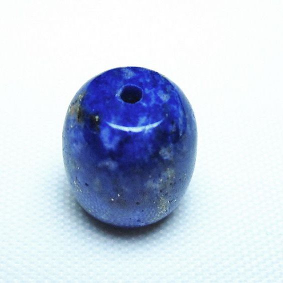 ラピスラズリ バレル型 ビーズ [t74-3675]