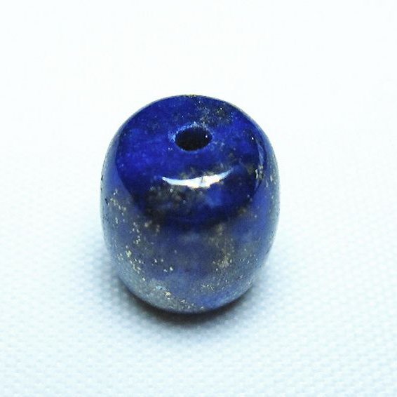 ラピスラズリ バレル型 ビーズ [t74-3678]