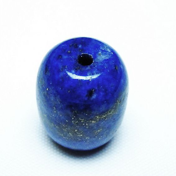 ラピスラズリ バレル型 ビーズ [t74-3813]
