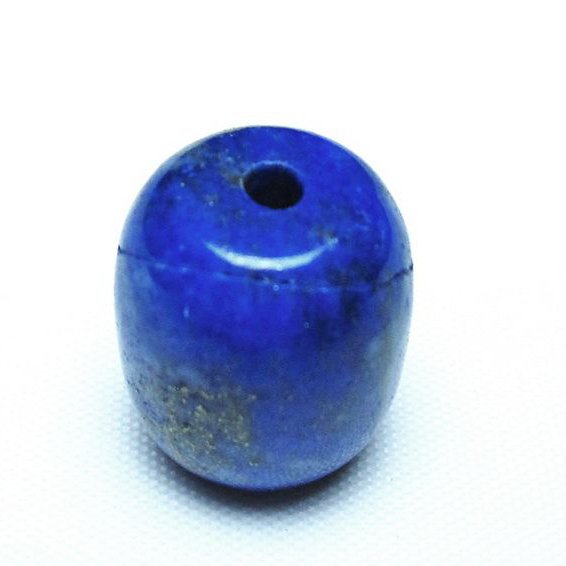 ラピスラズリ バレル型 ビーズ [t74-3817]