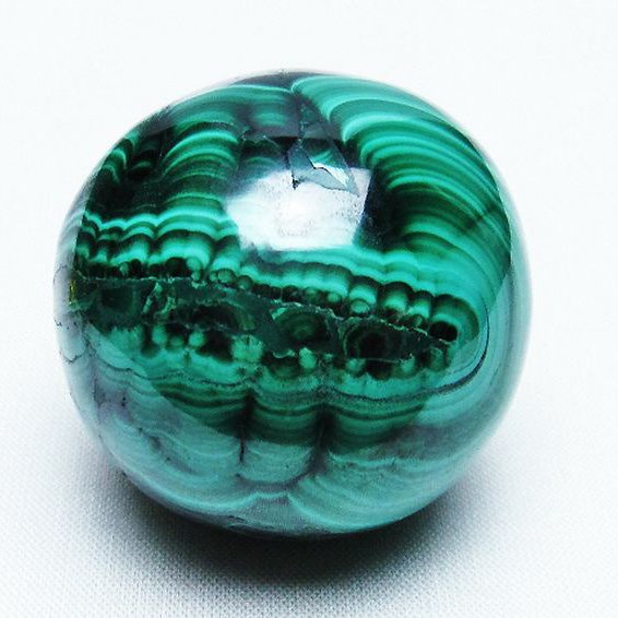 マラカイト 丸玉 41mm [T740-697]