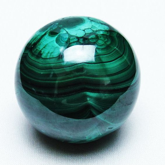 マラカイト 丸玉 50mm [T740-699]