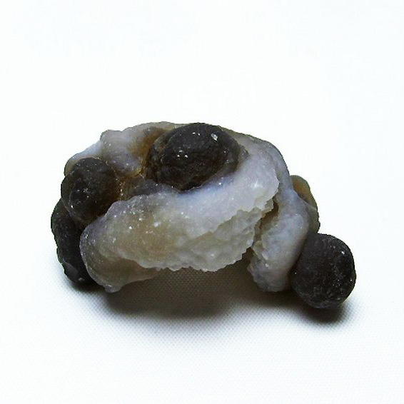 カルセドニーノジュール(球状玉髄) モロッコ産  ツーソン展示会品[T742-632]