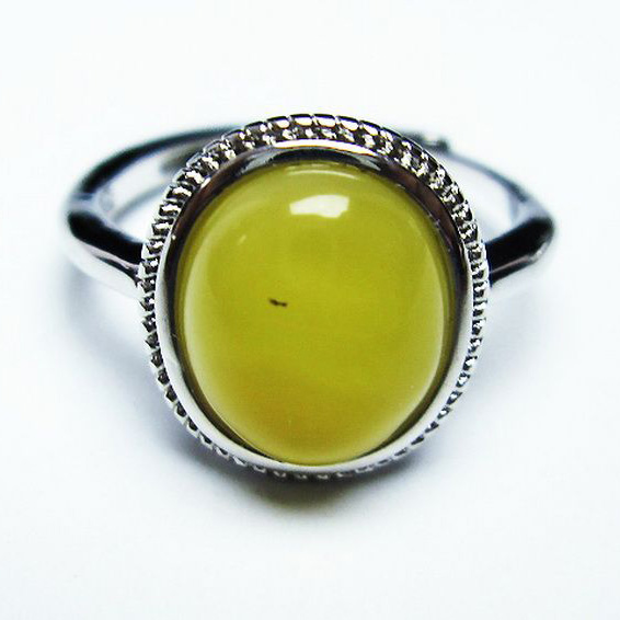 アンバー 琥珀 指輪 [T746-3253]