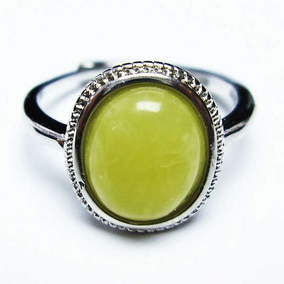 アンバー 琥珀 指輪 (17号)[T746-3286]