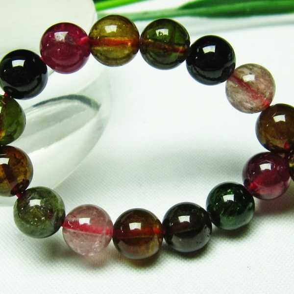 ミックスカラートルマリン ブレスレット 7mm [T75-5399]