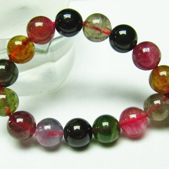 ミックスカラートルマリンブレスレット7mm