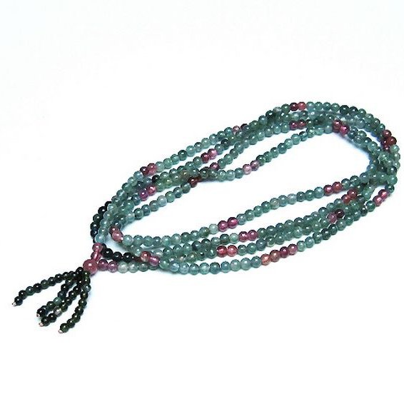 ミックスカラートルマリン ブレスレット 4mm [t75-7405]