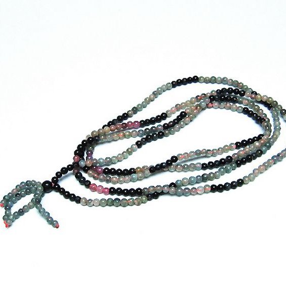 ミックスカラートルマリン ブレスレット 3mm [t75-7424]