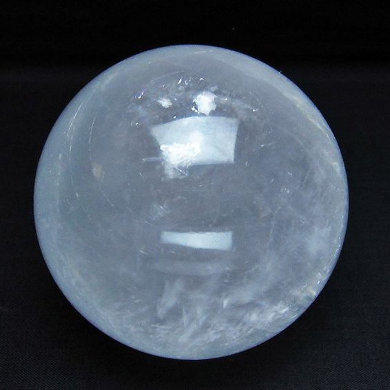 虹入り カルサイト 丸玉  76mm [T758-1957]