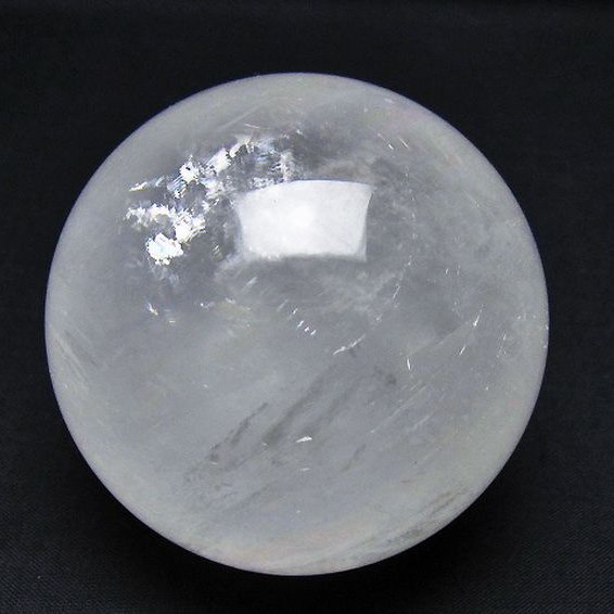 虹入り カルサイト 丸玉 69mm [t758-2240]