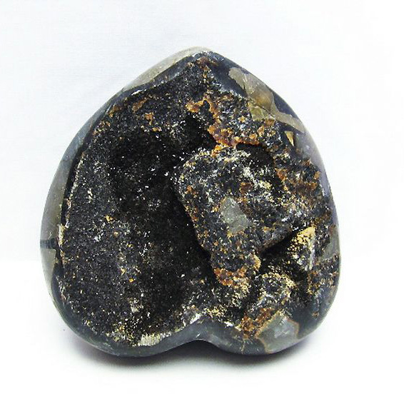 1.8Kg マダガスカル産 タートルジャスパー ハート型 原石[T761-3133]