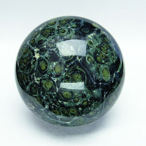 マラカイト 丸玉 87mm [T762-2199]