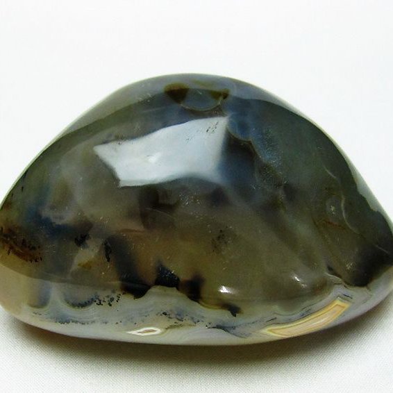 メノウデンドリッククォーツ 原石 [t763-2699]