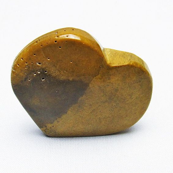 ルチルインアゲート ハート 置物[T763-3494]