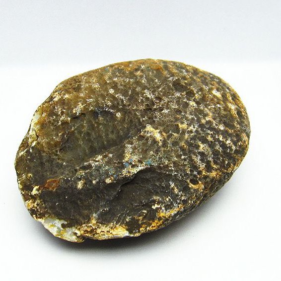 メノウの原石 4.3Kg メノウ 原石 カルサイト共生 t640-2234 : 誠安天然石専門店