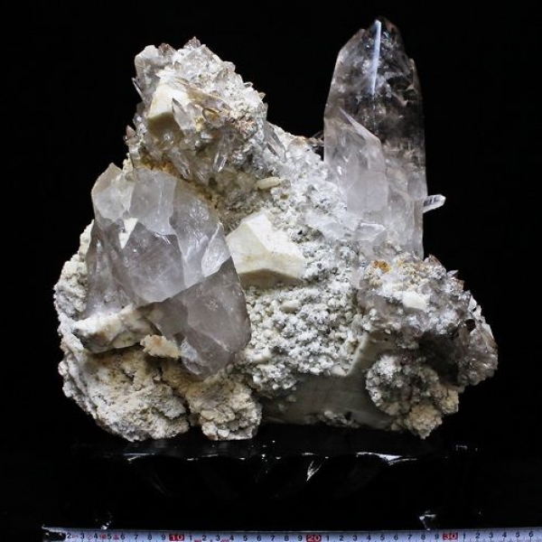 16.4Kg カルサイト ライトニング水晶クラスター[T768-232]