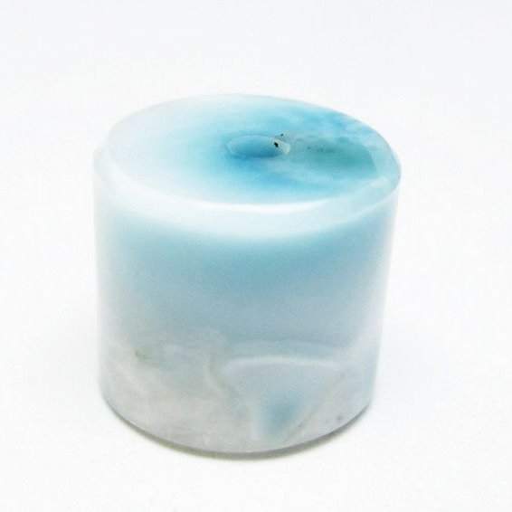 ラリマー バレル型 ビーズ[T77-3892]