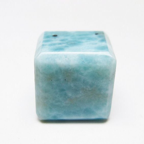 ラリマー キューブ型 タンブル [t77-4026]